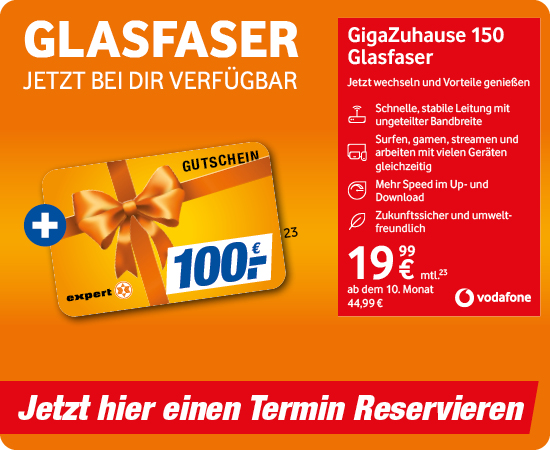 GigaZuhause 150 Glasfaser