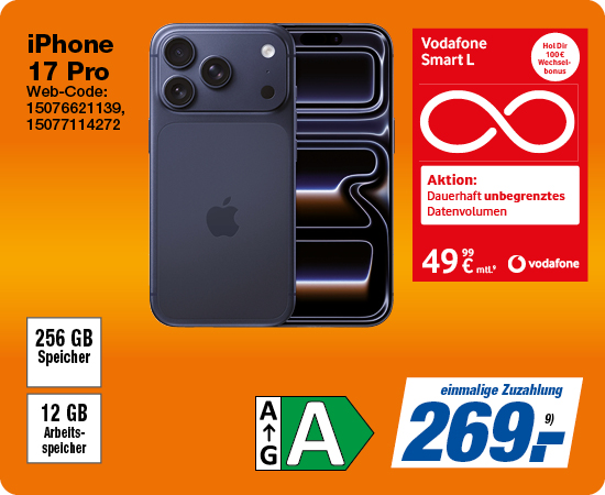 100€ Wechselbonus von Vodafone