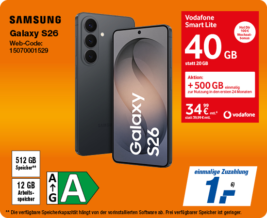 100€ Wechselbonus von Vodafone