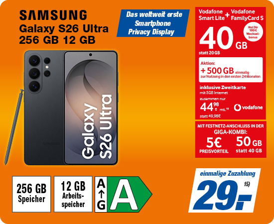 Weltweit erstes Handy mit einstellbarem Privacy Display