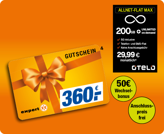 360€ Expert Warengutschein